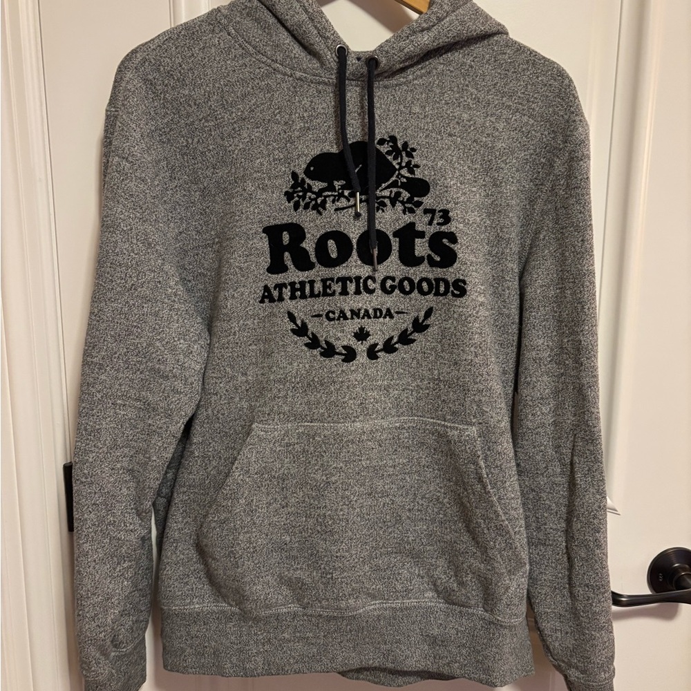 Roots Salt & Pepper Gray Men's Sweater